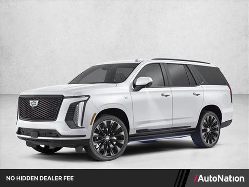 Crystal White Tricoat 2025 Cadillac Escalade Sport Platinum