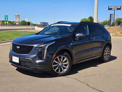 Galactic Gray Metallic 2023 Cadillac XT4 Sport