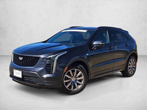 Galactic Gray Metallic 2023 Cadillac XT4 Sport