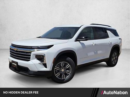 Summit White 2026 Chevrolet Traverse LT