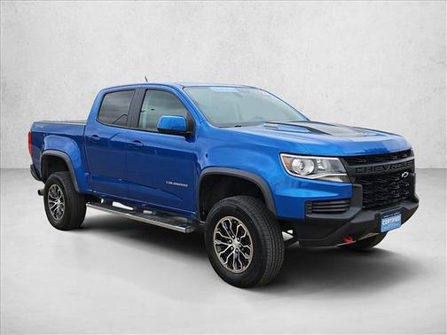 Bright Blue Metallic 2022 Chevrolet Colorado ZR2