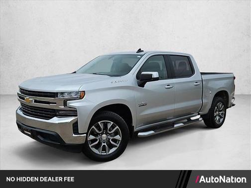 Silver Ice Metallic 2021 Chevrolet Silverado 1500 LT