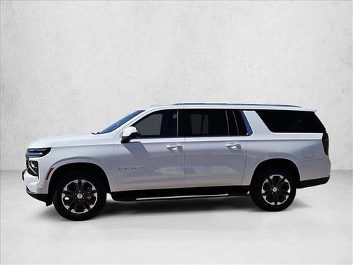 Summit White 2026 Chevrolet Suburban LS