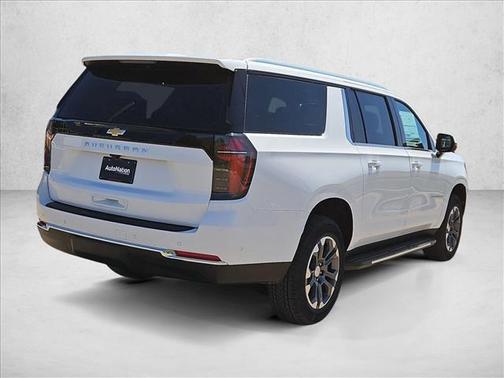 Summit White 2026 Chevrolet Suburban LS