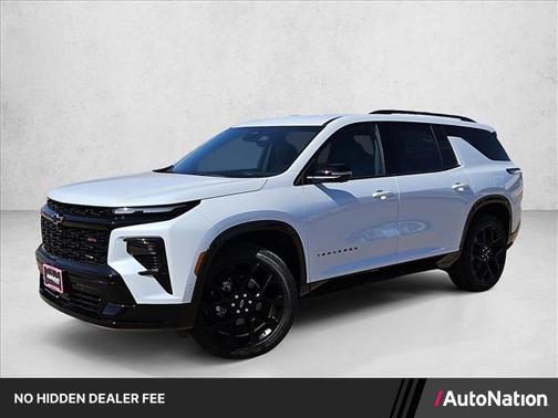 Polar White Tricoat 2026 Chevrolet Traverse RS