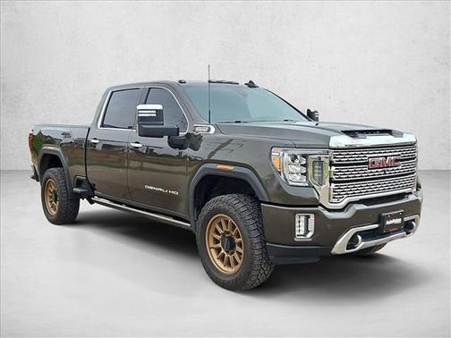 Forest Metallic 2022 GMC Sierra 2500 Denali