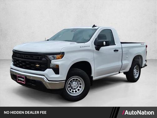 Summit White 2026 Chevrolet Silverado 1500 WT