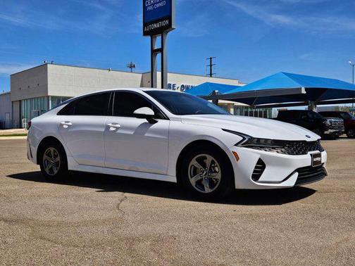 Glacial White Pearl 2021 Kia K5 LXS