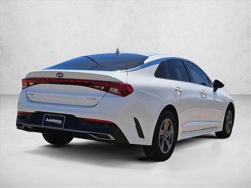 Glacial White Pearl 2021 Kia K5 LXS