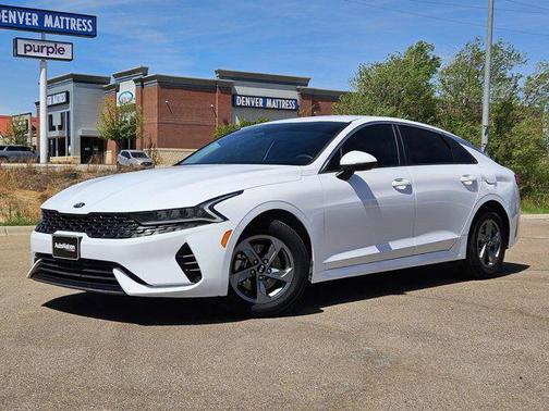 Glacial White Pearl 2021 Kia K5 LXS