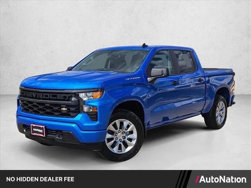 Riptide Blue Metallic 2026 Chevrolet Silverado 1500 Custom