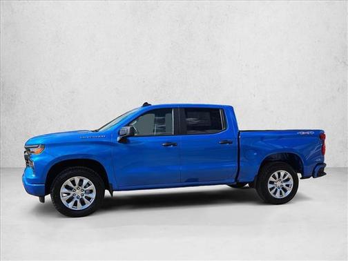 Riptide Blue Metallic 2026 Chevrolet Silverado 1500 Custom