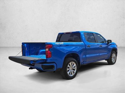Riptide Blue Metallic 2026 Chevrolet Silverado 1500 Custom
