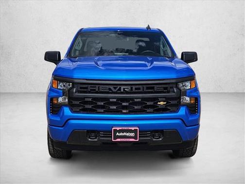 Riptide Blue Metallic 2026 Chevrolet Silverado 1500 Custom
