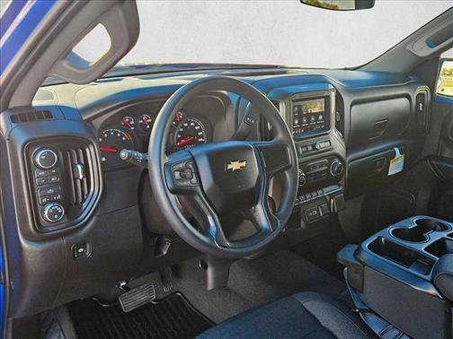 Riptide Blue Metallic 2026 Chevrolet Silverado 1500 Custom
