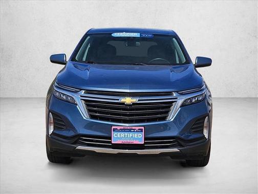 Lakeshore Blue Metallic 2024 Chevrolet Equinox 1LT