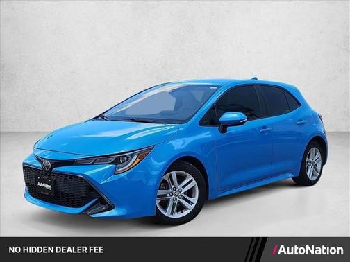 Blue Flame 2019 Toyota Corolla SE