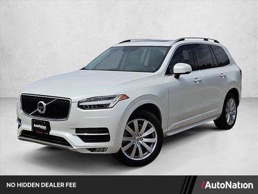 Crystal White Pearl Metallic 2017 Volvo XC90 T6 Momentum