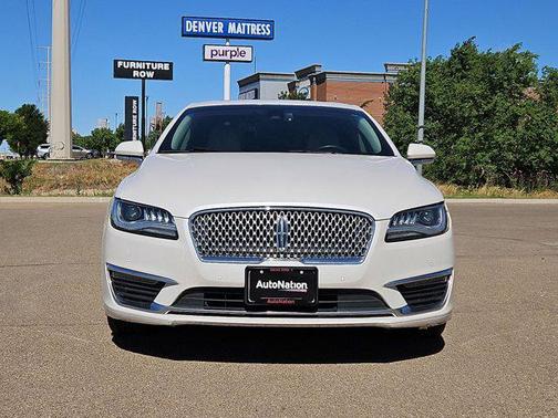 WHITE PLATINUM MET TRI-COAT 2019 Lincoln MKZ Reserve II