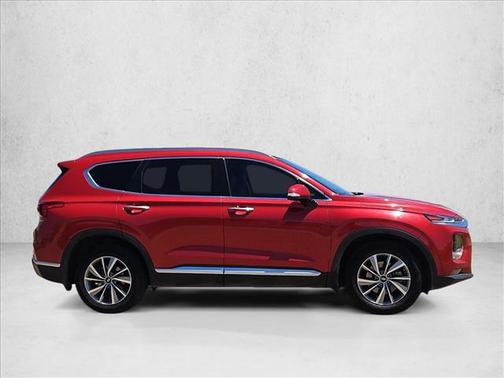 Scarlet Red 2019 Hyundai SANTA FE Limited 2.4