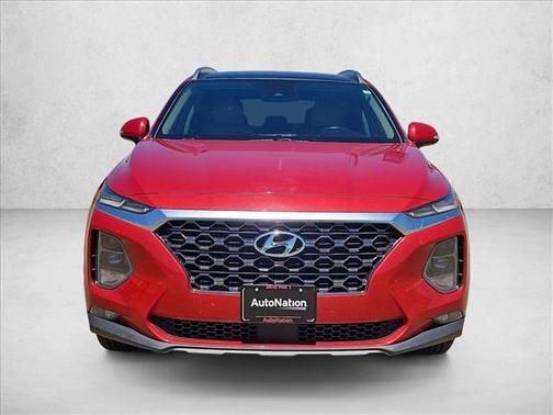 Scarlet Red 2019 Hyundai SANTA FE Limited 2.4