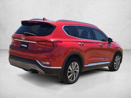 Scarlet Red 2019 Hyundai SANTA FE Limited 2.4