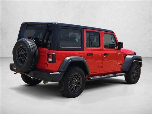 Firecracker Red Clearcoat 2024 Jeep Wrangler Sport S