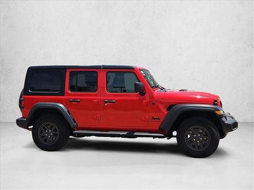 Firecracker Red Clearcoat 2024 Jeep Wrangler Sport S
