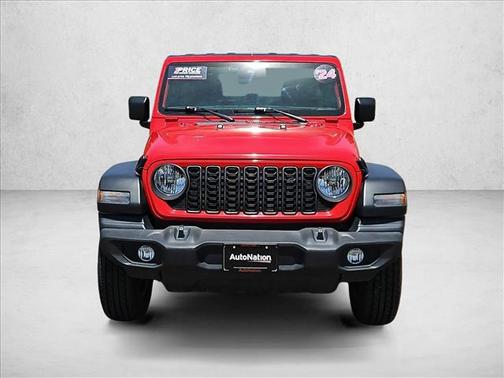 Firecracker Red Clearcoat 2024 Jeep Wrangler Sport S