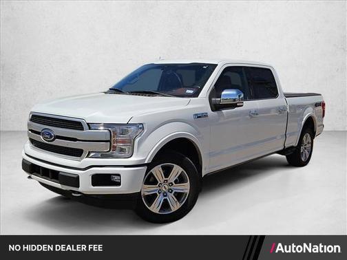 STAR WHITE METALLIC TRI-COAT 2020 Ford F-150 Platinum