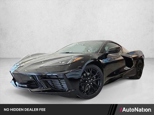 Black 2026 Chevrolet Corvette Stingray w/2LT
