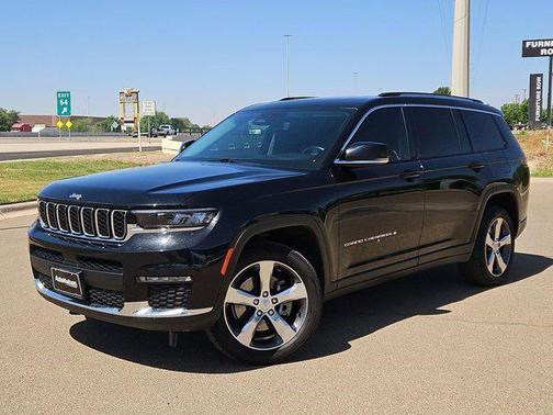 Diamond Black Crystal Pearlcoat 2021 Jeep Grand Cherokee L Limited