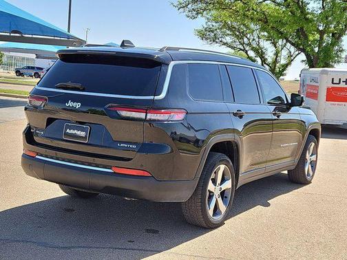 Diamond Black Crystal Pearlcoat 2021 Jeep Grand Cherokee L Limited