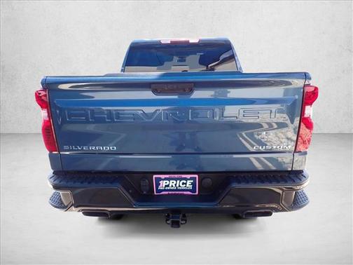 Lakeshore Blue Metallic 2024 Chevrolet Silverado 1500 Custom Trail Boss