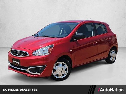 Wine Red 2018 Mitsubishi Mirage ES