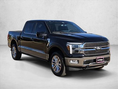 Agate Black Metallic 2025 Ford F-150 King Ranch
