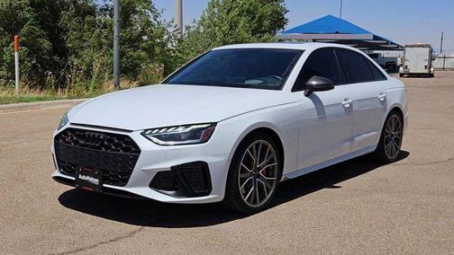 Glacier White Metallic 2022 Audi S4 Prestige TFSI quattro Tiptronic