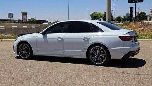 Glacier White Metallic 2022 Audi S4 Prestige TFSI quattro Tiptronic