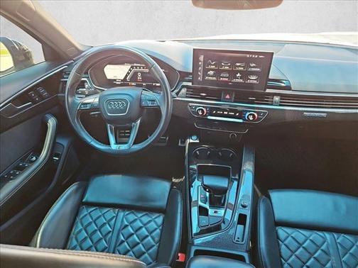 Glacier White Metallic 2022 Audi S4 Prestige TFSI quattro Tiptronic