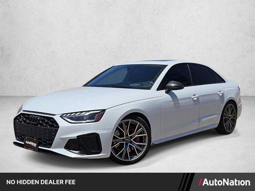 Glacier White Metallic 2022 Audi S4 Prestige TFSI quattro Tiptronic