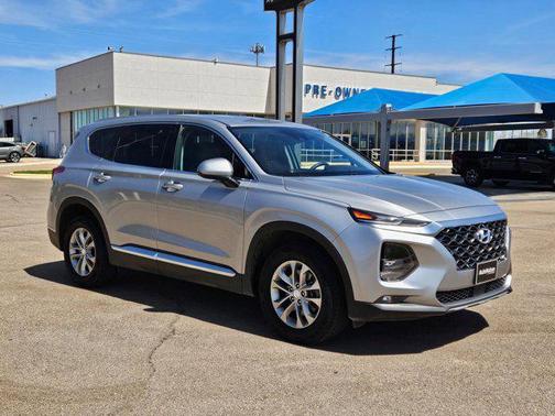 Shimmering Silver Pearl 2020 Hyundai SANTA FE SEL 2.4