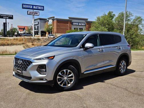Shimmering Silver Pearl 2020 Hyundai SANTA FE SEL 2.4