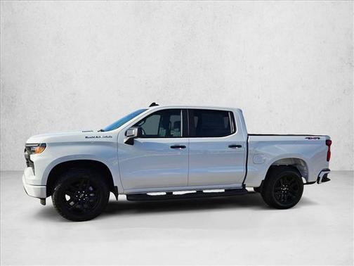 Summit White 2026 Chevrolet Silverado 1500 Custom