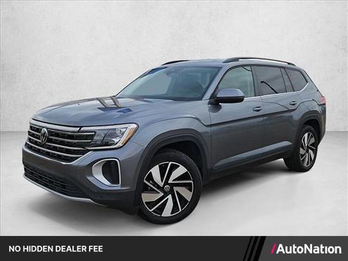 Gray 2025 Volkswagen Atlas 2.0T SE w/Technology
