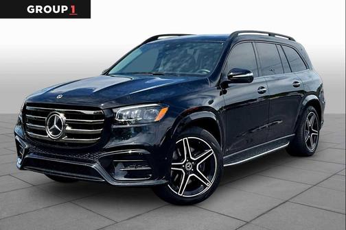 BLACK 2025 Mercedes-Benz GLS 450 4MATIC