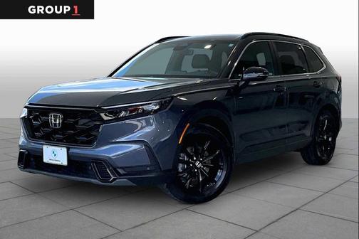 Meteorite Gray Metallic 2025 Honda CR-V Hybrid Sport FWD