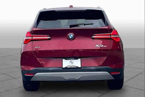 Vegas Red Metallic 2025 BMW X3 30 xDrive