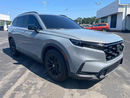 Urban Gray Pearl 2025 Honda CR-V Hybrid Sport FWD