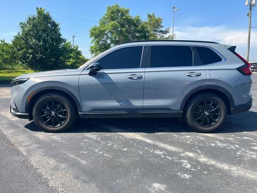 Urban Gray Pearl 2025 Honda CR-V Hybrid Sport FWD