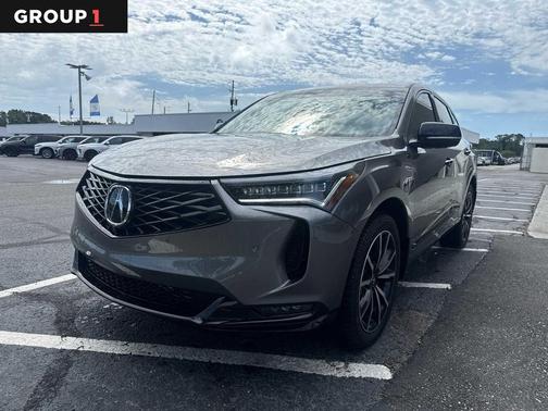 Liquid Carbon Metallic 2025 Acura RDX A-Spec Advance Package